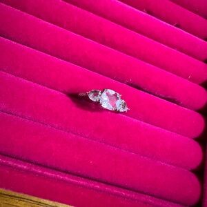 Elegant Pink Gemstone Ring